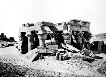 オンボス神殿、ヌビア、エジプト、1887
