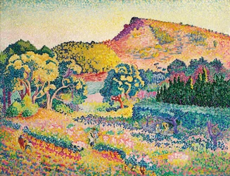 ルキャップネグレのある風景。ネグレ岬のある風景、1906