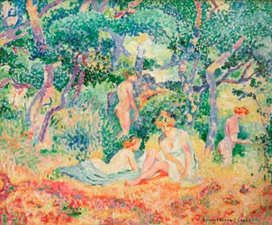 Le BoisまたはNu sous bois、1906-1907。