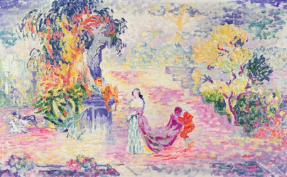 公園の女、1909