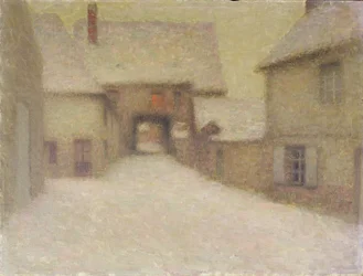 雪、旧村、ガーベロイ、1902
