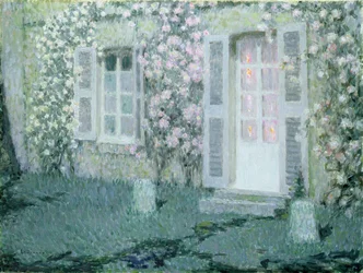 薔薇のある家、1936
