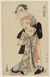 Dancer as 葛の葉、女装した狐の精