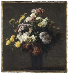 菊の花瓶