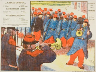 第3回公演：「A Bas le progrès」、「Mademoiselle Julie」、「Le Ménage Brésile」（ル・シアター・リーブルのため