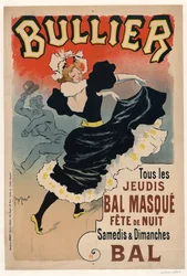 Bullier、毎週木曜日の仮面舞踏会、ナイト パーティー、1896 年。
