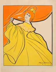 オデット・デュラック、c。 1900年。