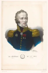 マクシミリアン・セバスチャン・フォイの肖像 General M.lien S.tien Foy, MP for Aisne (オブジェクトのタイトル) Generals van het Keizerrijk (シリーズタイトル)