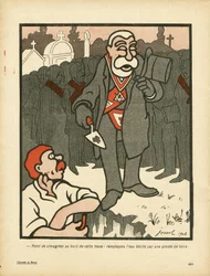 ラシエット・オ・ブール』169号、風刺的な色彩