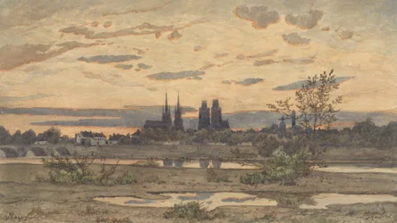 ムーランの眺め、カリフォルニア州。 1850-60。