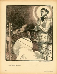 The Butter Plate, number 180, Satirical in B&W