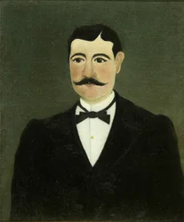 1891年頃、市民服のFrumence Bicheの肖像.