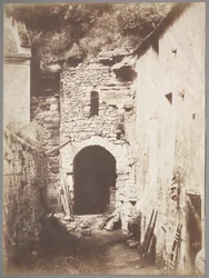 Troglodyte Farmの後ろ、c。 1853年。
