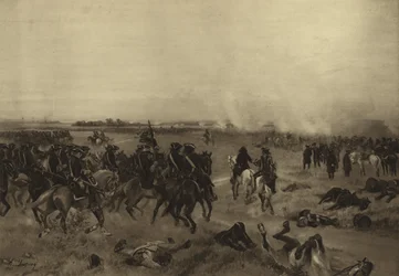 マルプラケの戦い、1709年（彫刻）