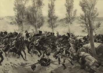 ビトリアの戦い、1813（グラビア）