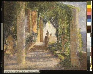 パーゴラ (La Pergola) (キャンバスに油彩)