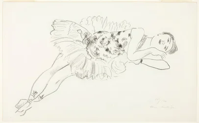 Ten Dancers」より「Dancer Reclining