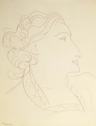 女性の横顔（L.N.デレクトルスカヤの肖像）