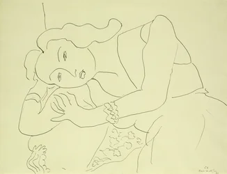 女性の頭