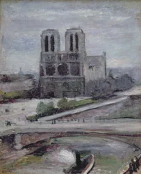 ノートルダム（油彩・キャンバス）