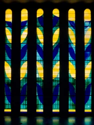 マティス礼拝堂としても知られるロゼール礼拝堂のステンドグラス