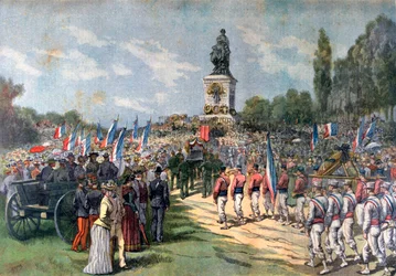 マルスラトゥールの戦いの記念日、1870年8月16日、1892年