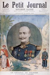 フランス軍の総監官、ドネグリエ将軍、1895年