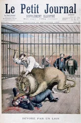 ライオンの攻撃、1895