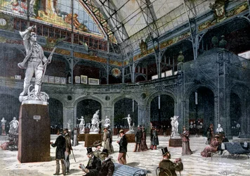 パレドゥインダストリーの新しい彫刻パビリオン、1892年