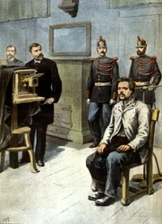 人体写真の始まり 1895年頃（イラスト）