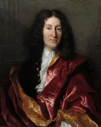 ジャン・ド・ラ・フォンテーヌの肖像 1621-1695, 1699.