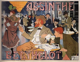 Absinthe Berthelot, 1898   1186685   ja       japanese Successfully Translated  Original: "Ro": Seaweed, from the series "Tales of Ise in Fashionable Brocade Pictures (Furyu nishiki-e Ise monogatari)" Translat: "Ro": Seaweed, from the series "Tales of Ise 