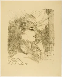 Treize Lithographys の Anna Held