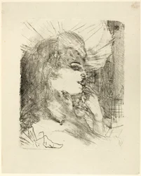 Treize Lithographys の Anna Held