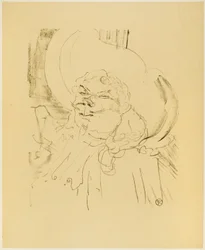 Treize Lithographys の Coquelin the Elder