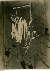 ［首吊り男（第1版画）］