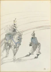 Au Cirque：PanelEcuyère、1899