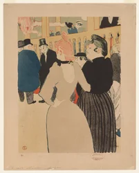 Au Moulin Rouge：食いしん坊と彼女の姉妹La Goulouと彼の姉妹。