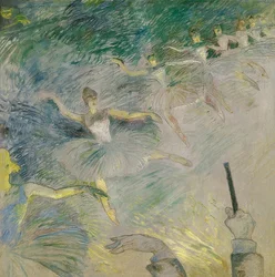 バレエダンサー。 1885-86