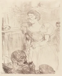 Di Ti Fellow - カフェコンサートでのイギリス人 Di Ti Fellow - Anglaise au Café-Concert, 1898.
