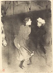 フォリー ベルジェールでのドレス リハーサル フォリー ベルジェールでのドレス リハーサル、1893 年。
