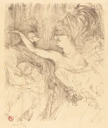 Guy and Mealy in "Paris qui marche" (ガイとミーリー in "Paris qui marche")