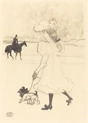 森の中 オーボワ、1899年。