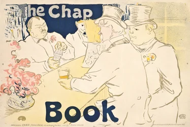 アイルランド料理とアメリカ料理のバー、ロワイヤル-「The Chap Book」のポスター、1895