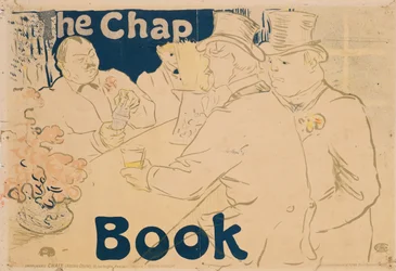 アイルランドとアメリカのバー、ロワイヤル通り。 「チャップブック」のポスター、1895