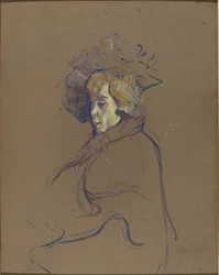 ジェーン・アヴリル、1892年。