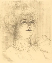 ジャンヌ・ヘイディング、1896年。