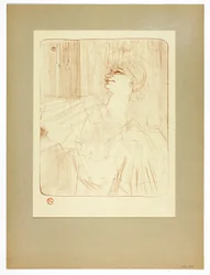 イヴェット・ギルベールによるブリュアンの「ア・メニルモンタン」、プレート4