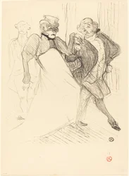 レジャンとガリポー 『マダム・サン・ジェネ』 1894.