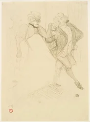 『マダム・サンス・ジェネ』のレジャンとガリポー。